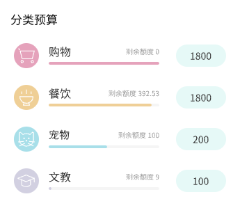 分类预算